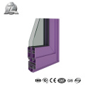 Ventanas de aluminio con doble acristalamiento extruido.